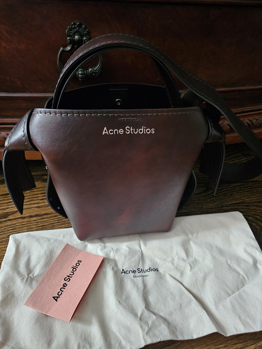 Authentic Acne Studios Musubi Mini Shoulder Bag